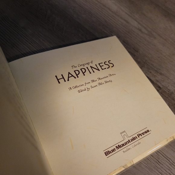 The Language of Happiness Motivational Book - Picture 3 of 4